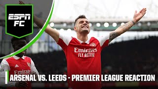 Arsenal NEVER looked in DOUBT  Arsenal 41 Leeds REACTION  ESPN FC [upl. by Magdalena279]