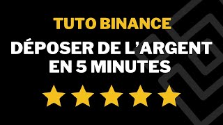 BINANCE TUTO  Comment Déposer de lArgent sur Binance en 2024  tuto français [upl. by Prowel]