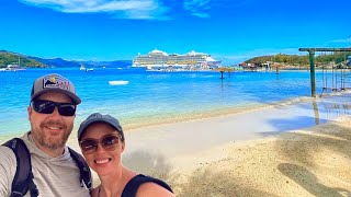 Nothing but a beach day in Labadee Haiti  Royal Caribbean Cruise  Wonder of the Seas [upl. by Paugh914]