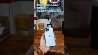 Iphone 13 Pro Max 256Gb Non Pta  JV  With Box Condition Good iphone short shortvideo [upl. by Jaymie]