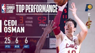 Cedi Osman With The All Around Game In MGM Resorts Summer League Action [upl. by Strenta]