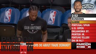 Mike Wilbon on Kawhi Leonard news What the hell are you doing  Pardon the Interruption  ESPN [upl. by Dallis691]