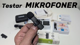 Testar billiga mikrofoner för youtube tiktok VLOG instagram X mfl [upl. by Eninaej]