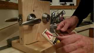 How to pick a lock Schalge using all youtube learned skills and home made tools [upl. by Eirameinna400]