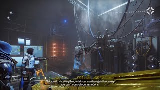 Ana Bray Deletes Clovis Bray  Destiny 2 Season of the Seraph [upl. by Senaj]