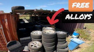 How I make money from Scrap Rims  How to make easy money Scrapping Rims  Scrap Metal TV [upl. by Greenwell594]