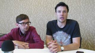 SDCC 2016 Man in the High Castle DJ Qualls and Rupert Evans [upl. by Waldos]