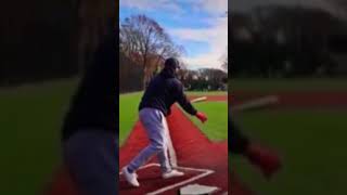 Crushed softball mensslowpitchsoftball slowpitchsoftball sports [upl. by Chloette]