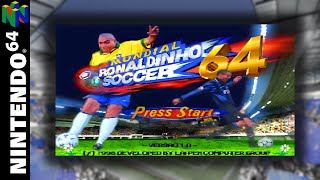 Mundial Ronaldinho Soccer 64  Longplay  N64 [upl. by Yrret751]