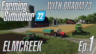 Farming Simulator 22  Lets Play Episode 1 Getting Started [upl. by Ekenna142]