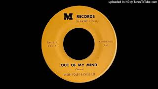 Webb Foley amp Dixie Lee  Out of My Mind  M Records [upl. by Mcafee863]