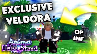 I FINALLY GOT MY FIRST EXCLUSIVE UNIQUE EVENT VELDORA IN ⚗️ UPD  💥 Limited Event Anime Last Stand [upl. by Killam512]