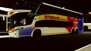 Intercape Sleepliner 222 Marcopolo G7 heading PE from Mthatha [upl. by Riebling]