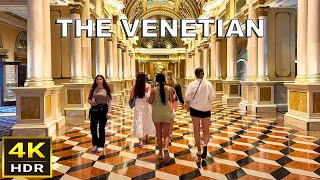 4K HDR The Venetian Las Vegas Walking Tour  May 2024 [upl. by Younger]