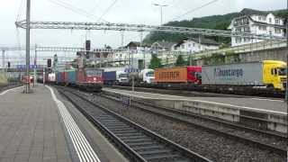 ► Bahnverkehr 260612 Thun  Frutigen [upl. by Ruscher]