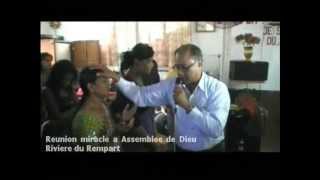 AOG GOODLANDS Reunion Miracle a Assemblee de Dieu Riviere du Rempart 11042013 Part 1 [upl. by Atirys682]