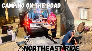 EP 2 NORTHEAST TRIP WITH CAMPERVAN  NIGHT STAY A VILLAGE IIN UP  MATHURA TO AYODHYA [upl. by Dietrich]