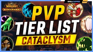 CATACLYSM CLASSIC PvP TIER LIST  Every Class RANKED [upl. by Havard]