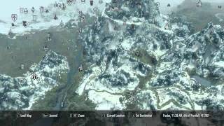 Skyrim Mods  Better Quality Maps WITH ROADS  GamersCast [upl. by Inoy]