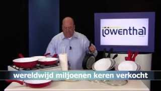 Löwenthal Keramische pan  productvideo [upl. by Onitnerolf]