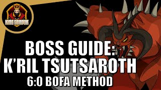 Zamorak 60 Bofa Guide OSRS  Kril Tsutsaroth GWD [upl. by Ranna]