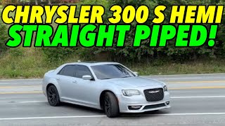 2023 Chrysler 300 S 57L HEMI V8 w STRAIGHT PIPES [upl. by Essej232]