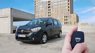 Dacia Lodgy SCe 110 LPG TEST POV Drive amp Walkaround [upl. by Oriel]