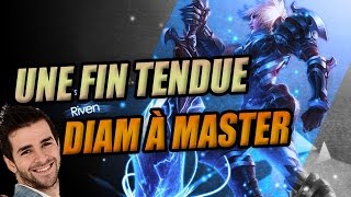 LoL Riven  Beau Jeu amp Fin Tendue  Skyyart Smurf Diamant à Master  Gameplay FR [upl. by Sokairyk]