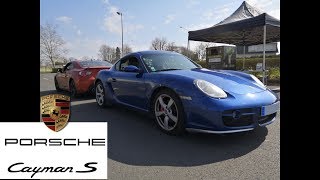 Porsche Cayman 987 S 34 295  POV Drive [upl. by Romalda]