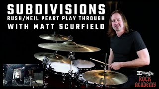 Subdivisions Rush Play Through and Live Lesson [upl. by Oliviero]