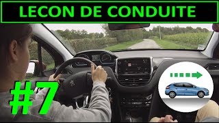 Leçon de conduite 7 DEUXIEME Leçon  Démarrer une voiture [upl. by Namzaj]