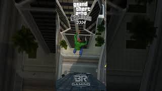 jumping from the top of buildings in gta evolution games [upl. by Elletnwahs]