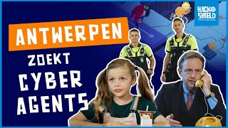 Politie en stad Antwerpen zoeken cyberagenten [upl. by Ybab86]