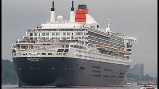 QM2 Ankunft in Hamburg 16082010 [upl. by Groscr148]