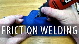 3D Printing and Friction Welding Attaching 3D Printed Parts with Heat [upl. by Bixler]