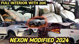 With 70k ✅New Nexon 2024 Modification ✅ Nexon Smart Plus Modified 😱 Tata Nexon Modification ✅ [upl. by Darreg]