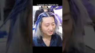 I regret letting my friends split dye my hair [upl. by Philipson]