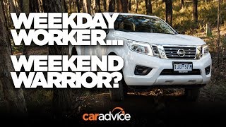 Looks the part but 2017 Nissan Navara SL review  CarAdvice [upl. by Qiratla]