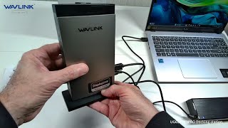 WAVLINK USB C Docking Station with 3 HDMI UG69PD13 Pro Review Video [upl. by Elhsa]