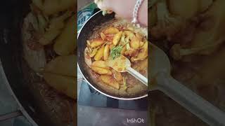 Todays recipe  fulkopi alu😋 YouTube  short video cooking 🥰 please do like and subscribe [upl. by Dinah]