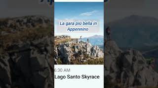 Sky Race 2024 in appennino 1100 mt Once again in Santannapelago MO Shortvideo [upl. by Nylirad836]