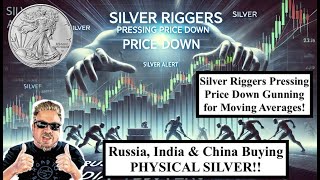 ALERT Silver Riggers Pressing Moving Averages BUT Russia China amp India Lurking Below Bix Weir [upl. by Ecinnahs75]