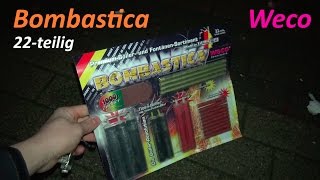 Weco Bombastica  Premium Böllersortiment Silvester 2015 [upl. by Bergeman]