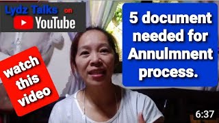 What are the requirements for Annulment Annulment in the Philippines [upl. by Nefets]