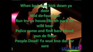 Crimeson  Kick down ya door  Task Force Riddim [upl. by Initirb]