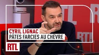 Cyril Lignac  pâtes farcies au chèvre [upl. by Guthry]