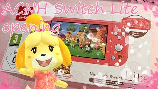 Nintendo Switch Lite  ACNH [upl. by Baal]