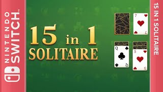 15 in 1 Solitaire  Nintendo Switch Longplay [upl. by Ros765]