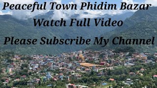 View of Phidim bazarPanchtharTrek and travelvlog [upl. by Roumell]