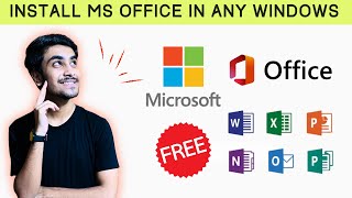 How to Install MS Office  Install MS Word  MS Powerpoint  MS Excel [upl. by Ylram]